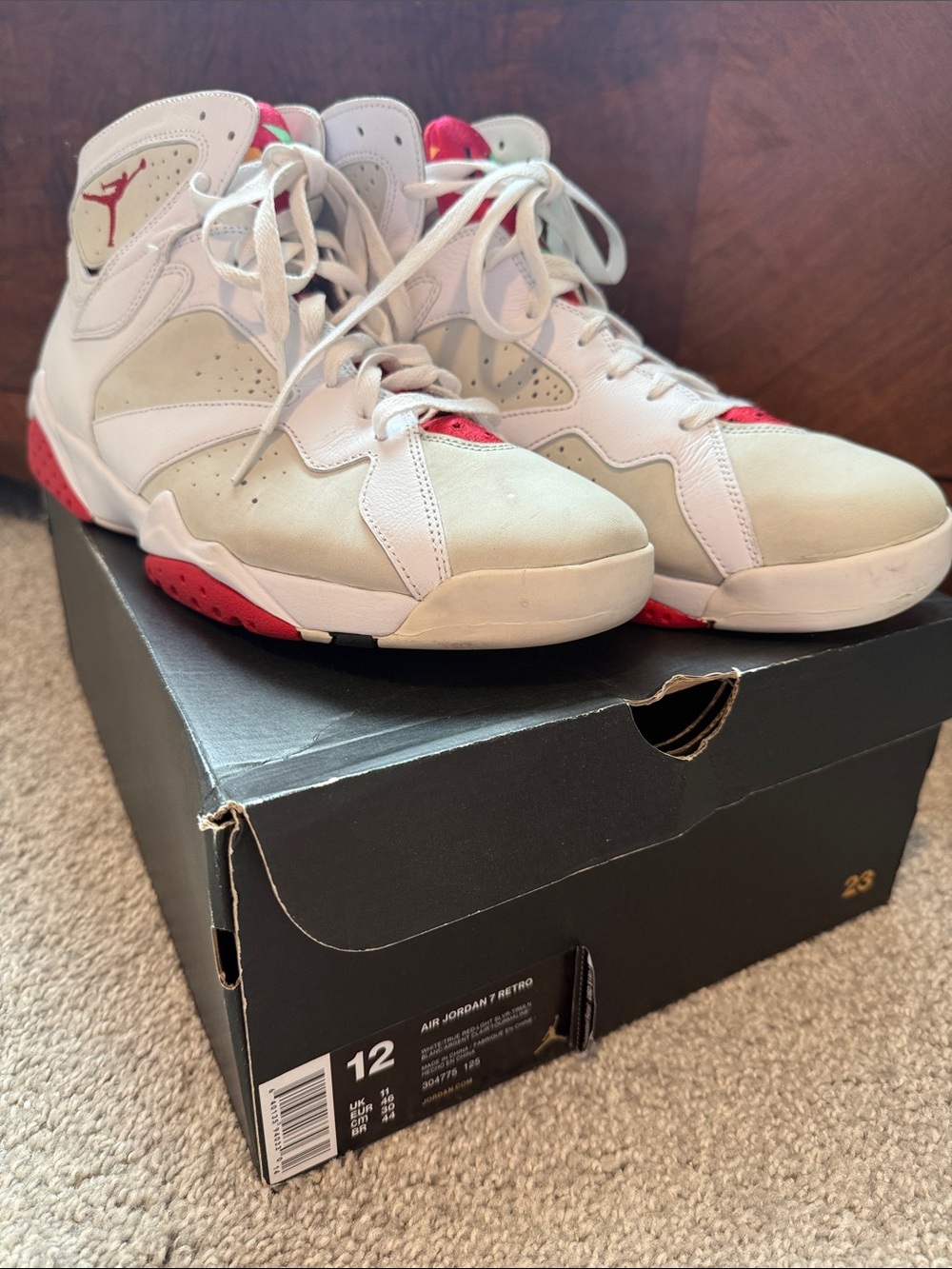 Jordan 7 Retro Hare Sneakers